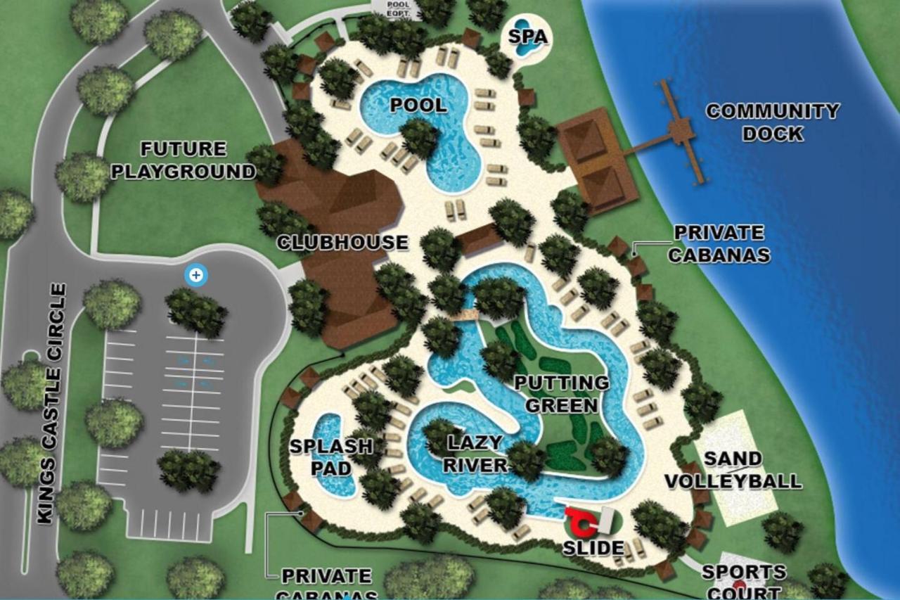 H - New 2 Bedroom Condo - 5 Miles To Disney - Free Water Park Kissimmee Eksteriør bilde